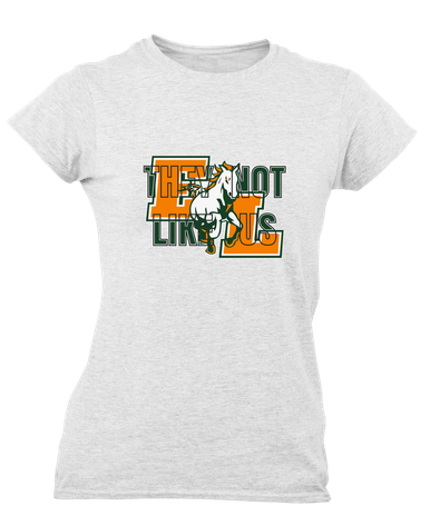 East Lincoln Mustangs They Not Like Us #2 Women's SS T-Shirt