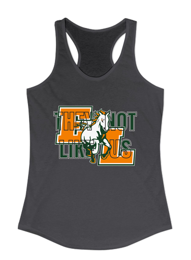 East Lincoln Mustangs They Not Like Us #2 Women's Tank Top