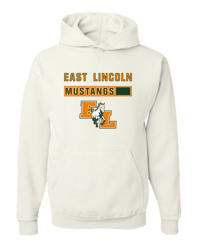 East Lincoln Mustangs Mascot #7 Men's Premium Hoodie