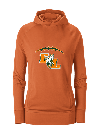 East Lincoln Mustangs Football #2 Women's Hoodie