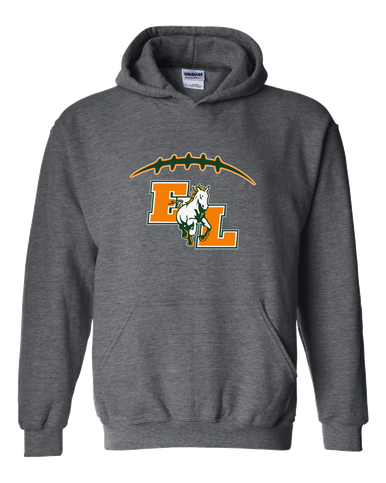 East Lincoln Mustangs Football #2 Men's Hoodie
