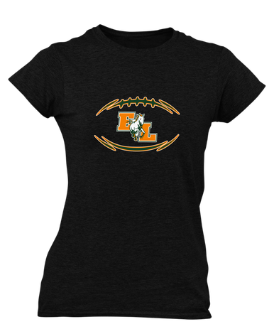 East Lincoln Mustangs Football #3 Women's SS T-Shirt