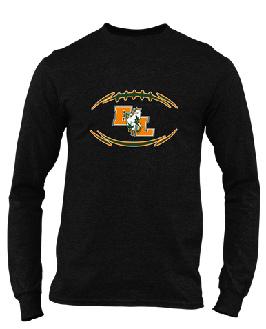 East Lincoln Mustangs Football #3 Men's Premium LS T-Shirt