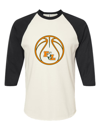 East Lincoln Mustangs Basketball #2 Women's Baseball T-Shirt