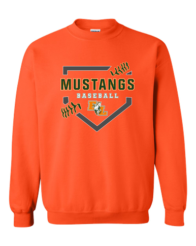 East Lincoln Mustangs Baseball #2 Men's Sweatshirt