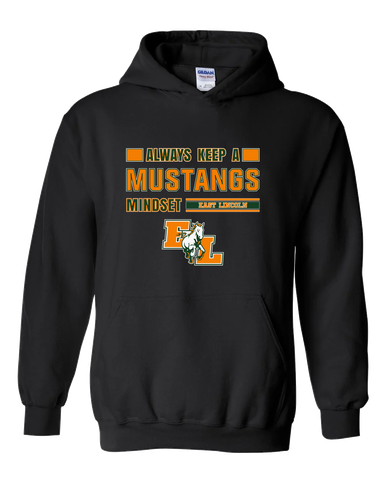 East Lincoln Mustangs Mindset Men's Hoodie