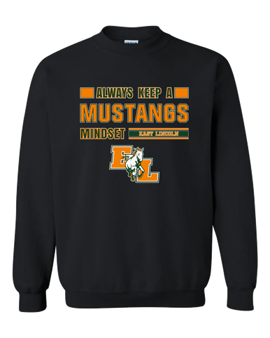 East Lincoln Mustangs Mindset Men's Sweatshirt
