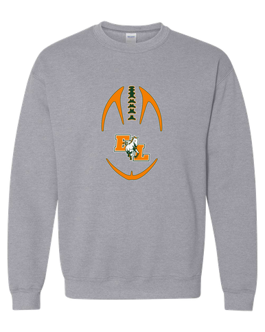 East Lincoln Mustangs Football #4 Men's Sweatshirt
