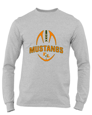 East Lincoln Mustangs Football #5 Men's Premium LS T-Shirt