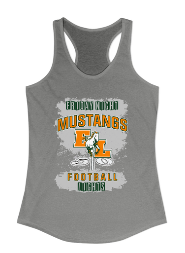 East Lincoln Mustangs Football #6 Women's Tank Top