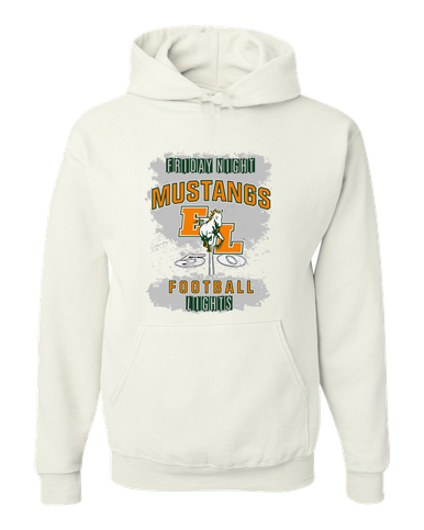 East Lincoln Mustangs Football #6 Men's Premium Hoodie