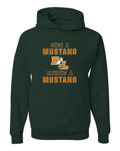 East Lincoln Mustangs Once A Men's Premium Hoodie