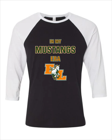 East Lincoln Mustangs Era #1 Women's Baseball T-Shirt