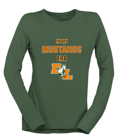 East Lincoln Mustangs Era #1 Women's Premium LS T-Shirt