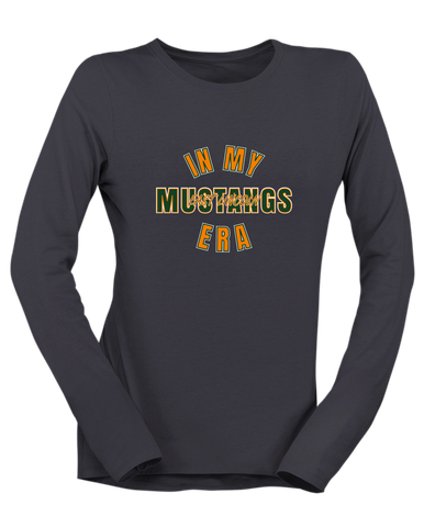 East Lincoln Mustangs Era #3 Women's LS T-Shirt