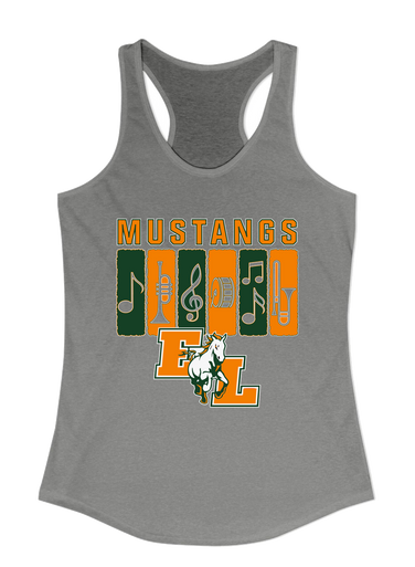 East Lincoln Mustangs Band # 2 Women's Tank Top