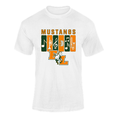 East Lincoln Mustangs Band # 2 Men's Premium SS T-Shirt