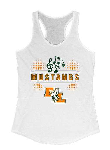 East Lincoln Mustangs Band # 3 Women's Tank Top