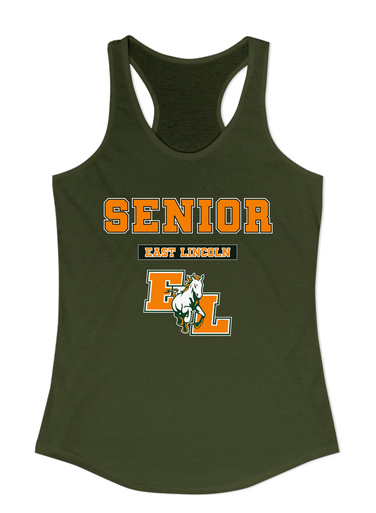 East Lincoln Mustangs Senior #2 Women's Tank Top