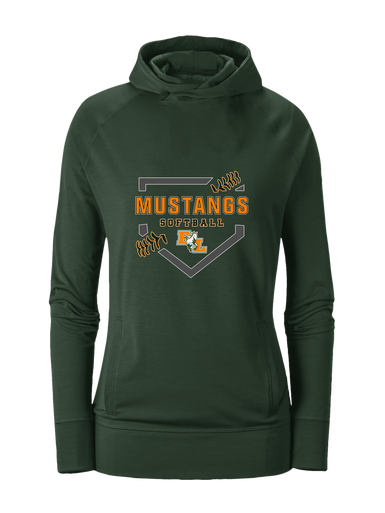 East Lincoln Mustangs Softball #2 Women's Hoodie