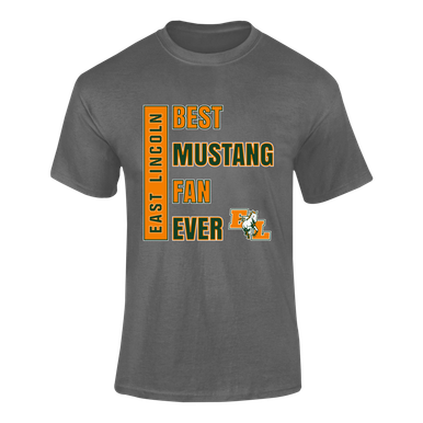 East Lincoln Mustangs Best Mustang Fan Men's Premium SS T-Shirt