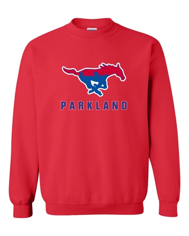 Parkland Mustangs Mascot #2 Men's Sweatshirt