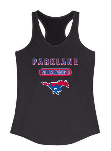 Parkland Mustangs Mascot #3 Women's Tank Top