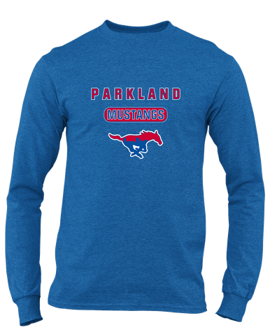 Parkland Mustangs Mascot #3 Men's Premium LS T-Shirt