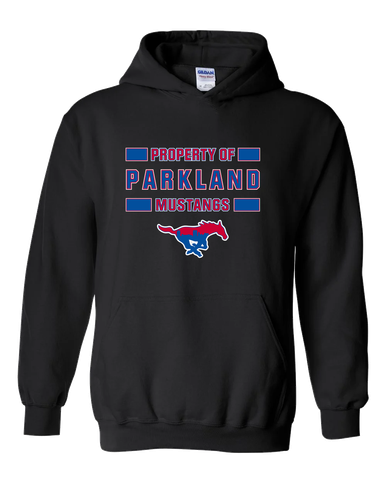 Parkland Mustangs Property Of Men's Hoodie