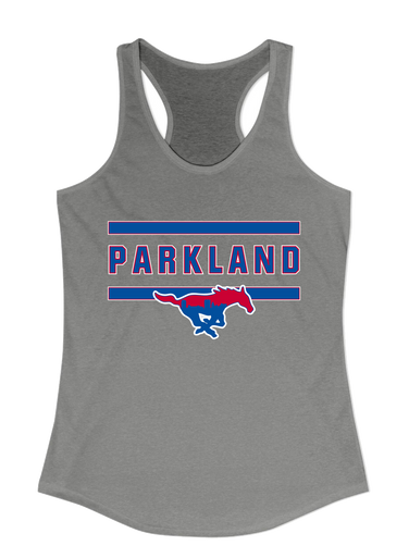 Parkland Mustangs Mascot #4 Women's Tank Top