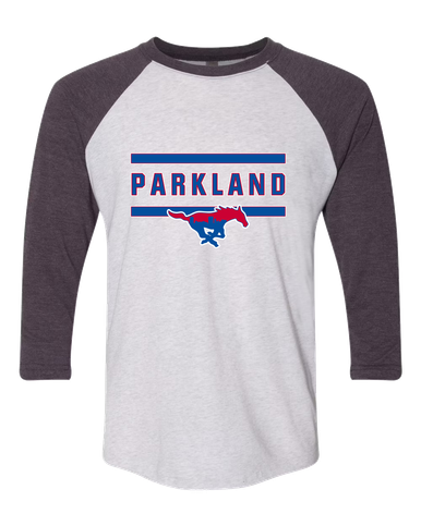 Parkland Mustangs Mascot #4 Men's Baseball T-Shirt