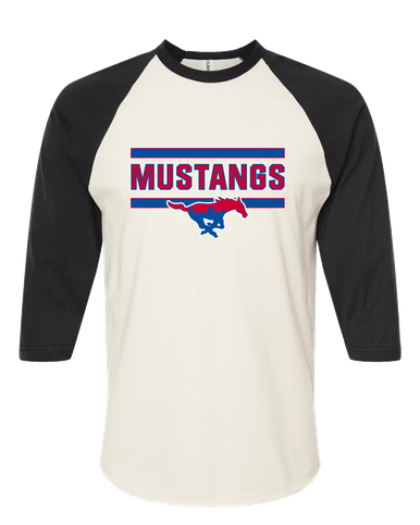 Parkland Mustangs Mascot #5 Women's Baseball T-Shirt