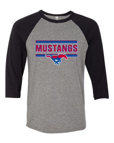 Parkland Mustangs Mascot #5 Men's Baseball T-Shirt