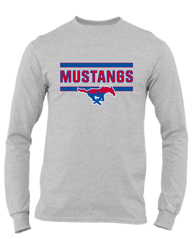 Parkland Mustangs Mascot #5 Men's Premium LS T-Shirt