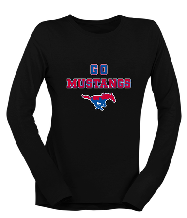 Parkland Mustangs Go Team Women's LS T-Shirt