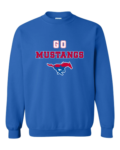 Parkland Mustangs Go Team Men's Sweatshirt