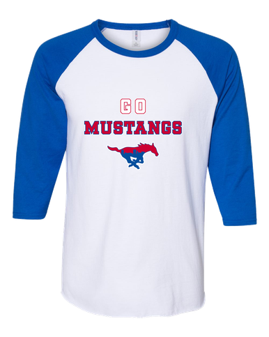 Parkland Mustangs Go Team Men's Baseball T-Shirt