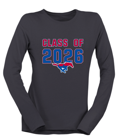 Parkland Mustangs Class of 2026 Women's Premium LS T-Shirt
