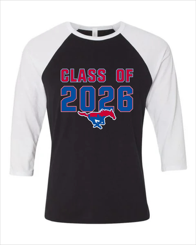 Parkland Mustangs Class of 2026 Men's Baseball T-Shirt