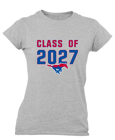 Parkland Mustangs Class of 2027 Women's Premium SS T-Shirt