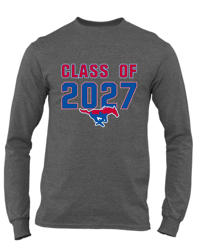 Parkland Mustangs Class of 2027 Men's Premium LS T-Shirt