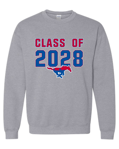 Parkland Mustangs Class of 2028 Men's Sweatshirt