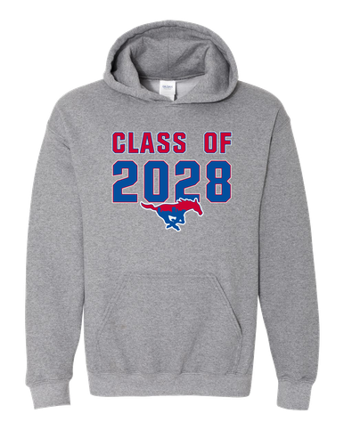 Parkland Mustangs Class of 2028 Men's Hoodie