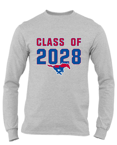 Parkland Mustangs Class of 2028 Men's Premium LS T-Shirt