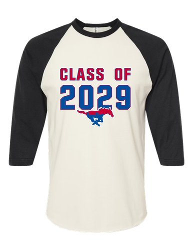 Parkland Mustangs Class of 2029 Men's Baseball T-Shirt