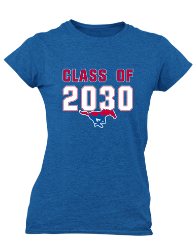 Parkland Mustangs Class of 2030 Women's Premium SS T-Shirt