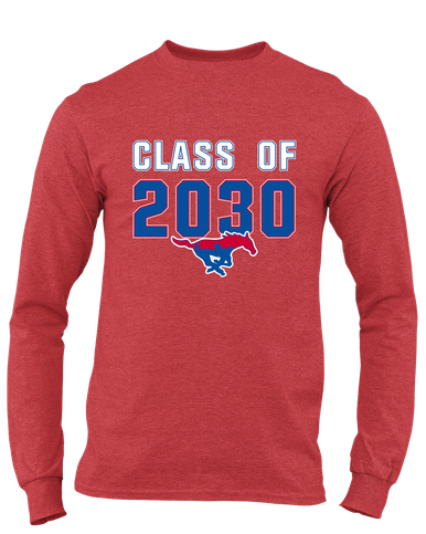 Parkland Mustangs Class of 2030 Men's LS T-Shirt
