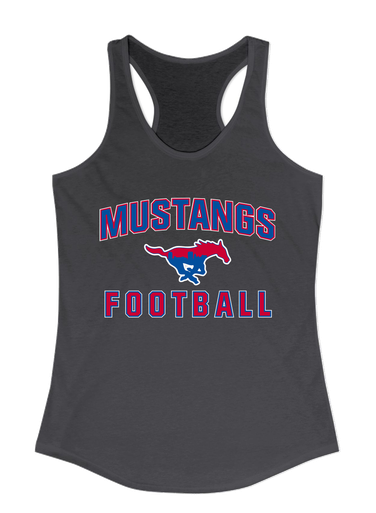 Parkland Mustangs Football #1 Women's Tank Top