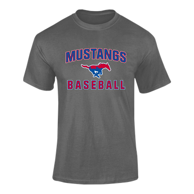 Parkland Mustangs Baseball #1 Men's SS T-Shirt