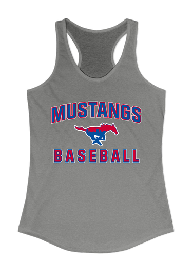 Parkland Mustangs Baseball #1 Women's Tank Top